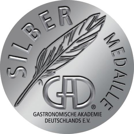 Silbermedaille der Gastronomischen Akademie Deutschlands