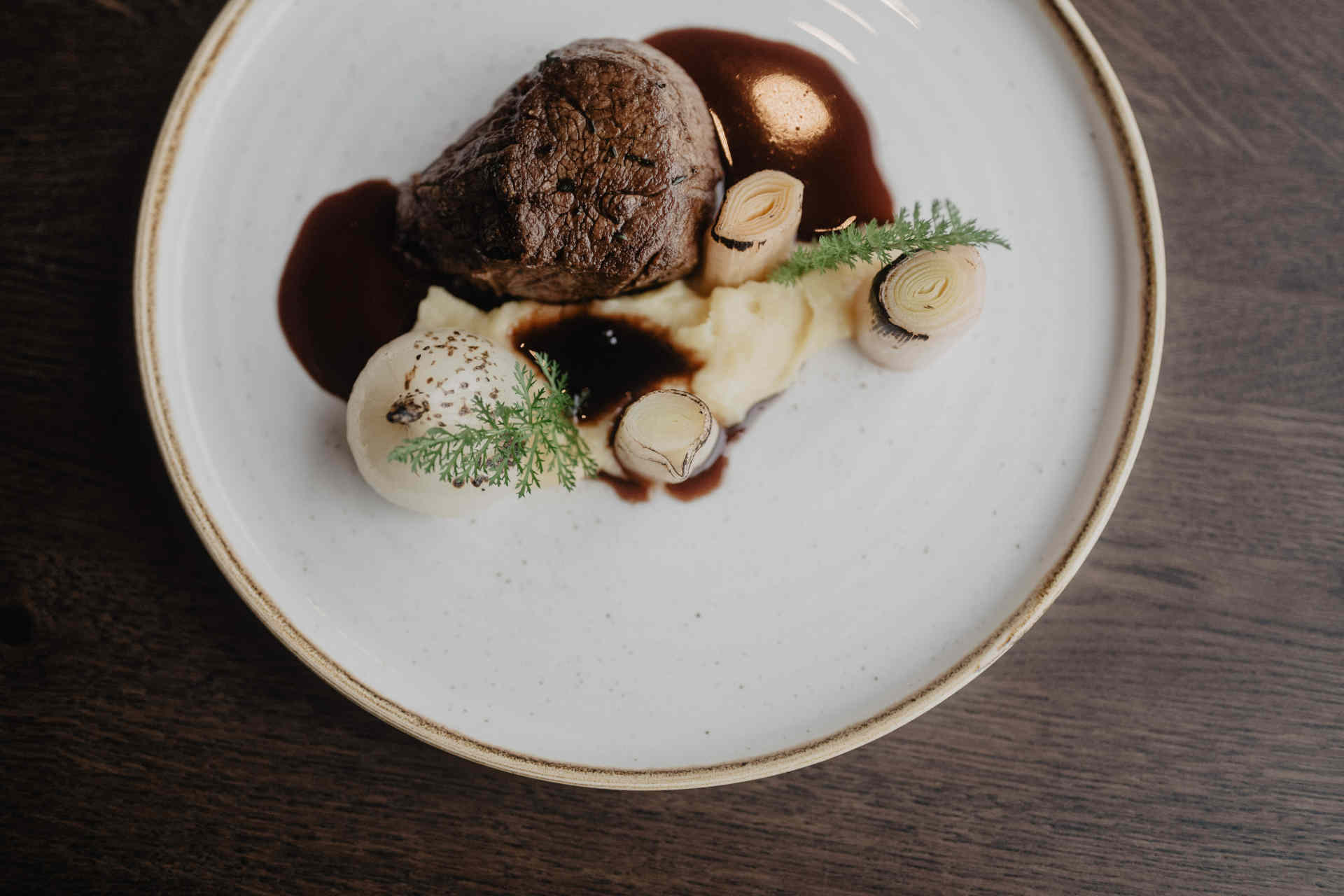 Filetsteak vom heimischen Rind mit Portwein-Feigensauce – Bild 3