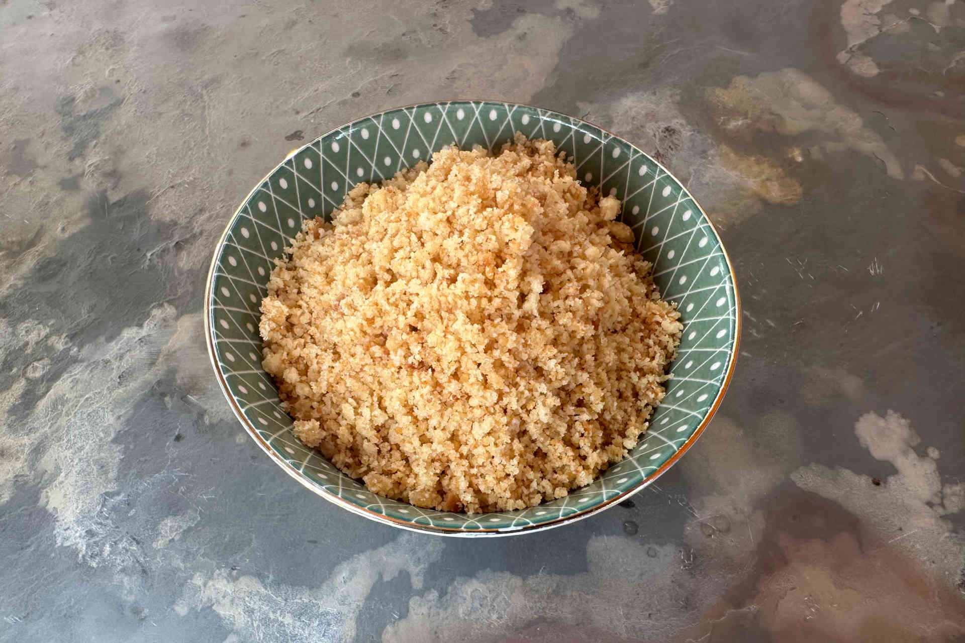 Sweet butter crumbs: The crunchy highlight for your desserts