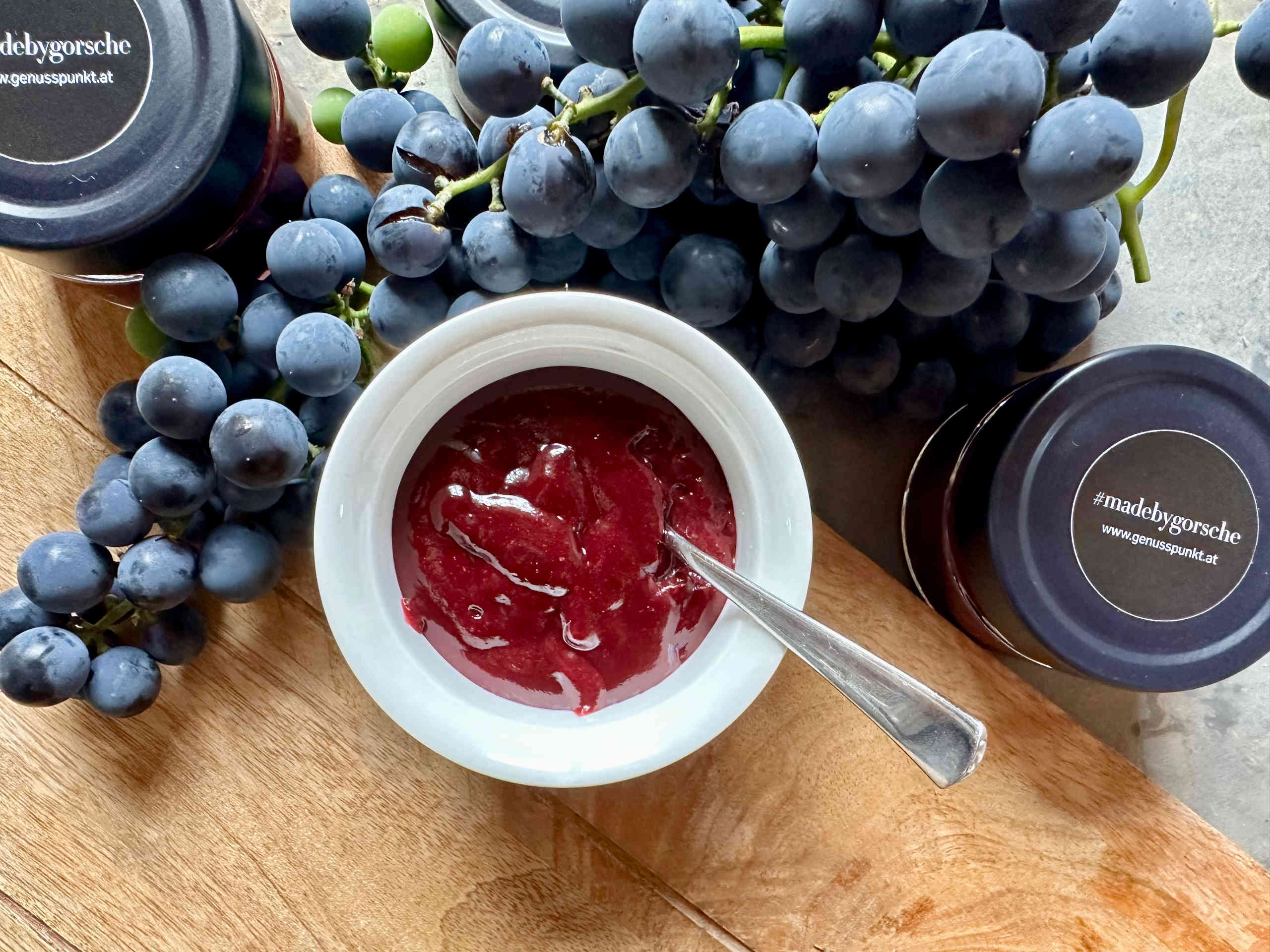 Schnelle Traubenmarmelade aus dem Thermomix
