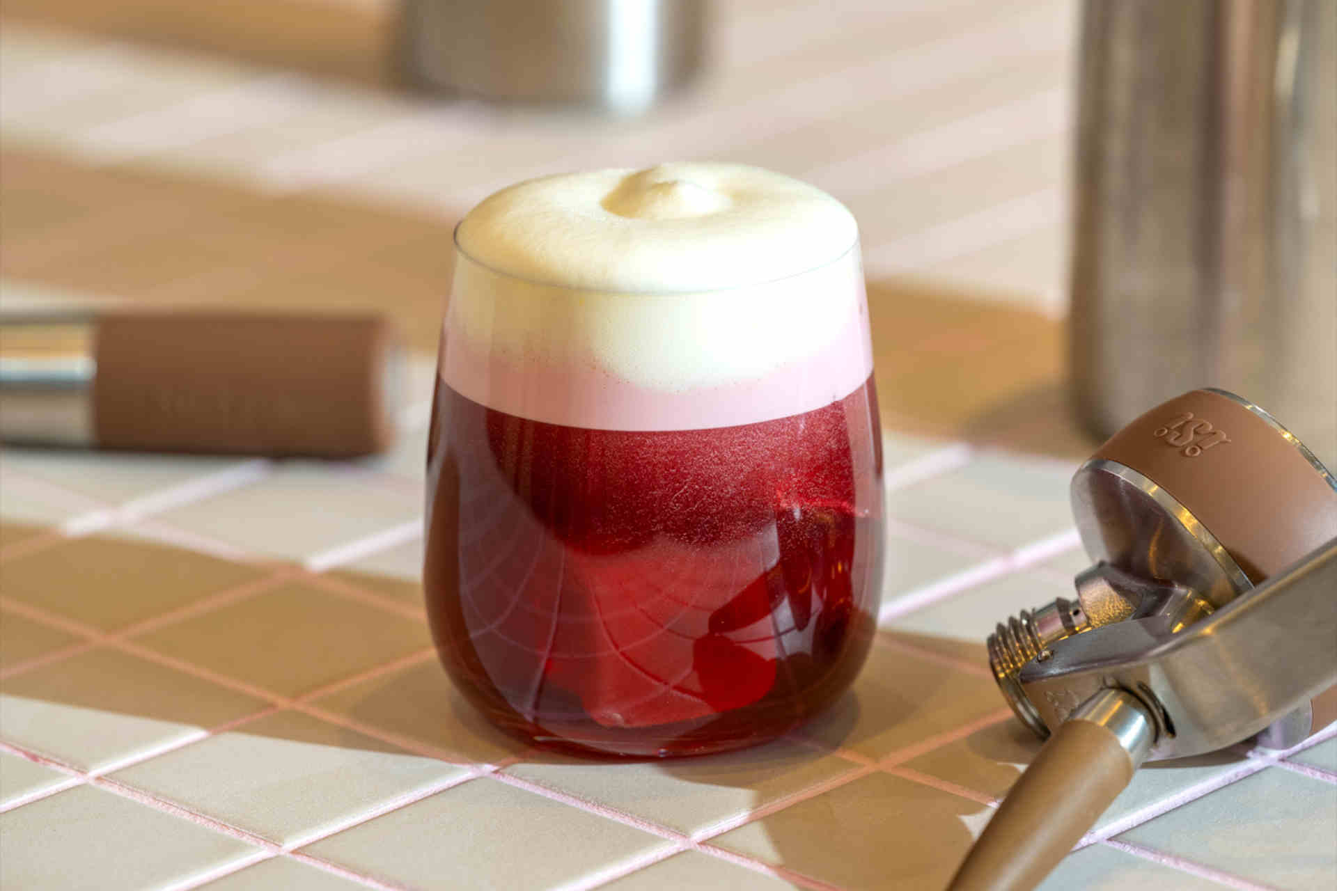 Nitro Red Cheese Tea