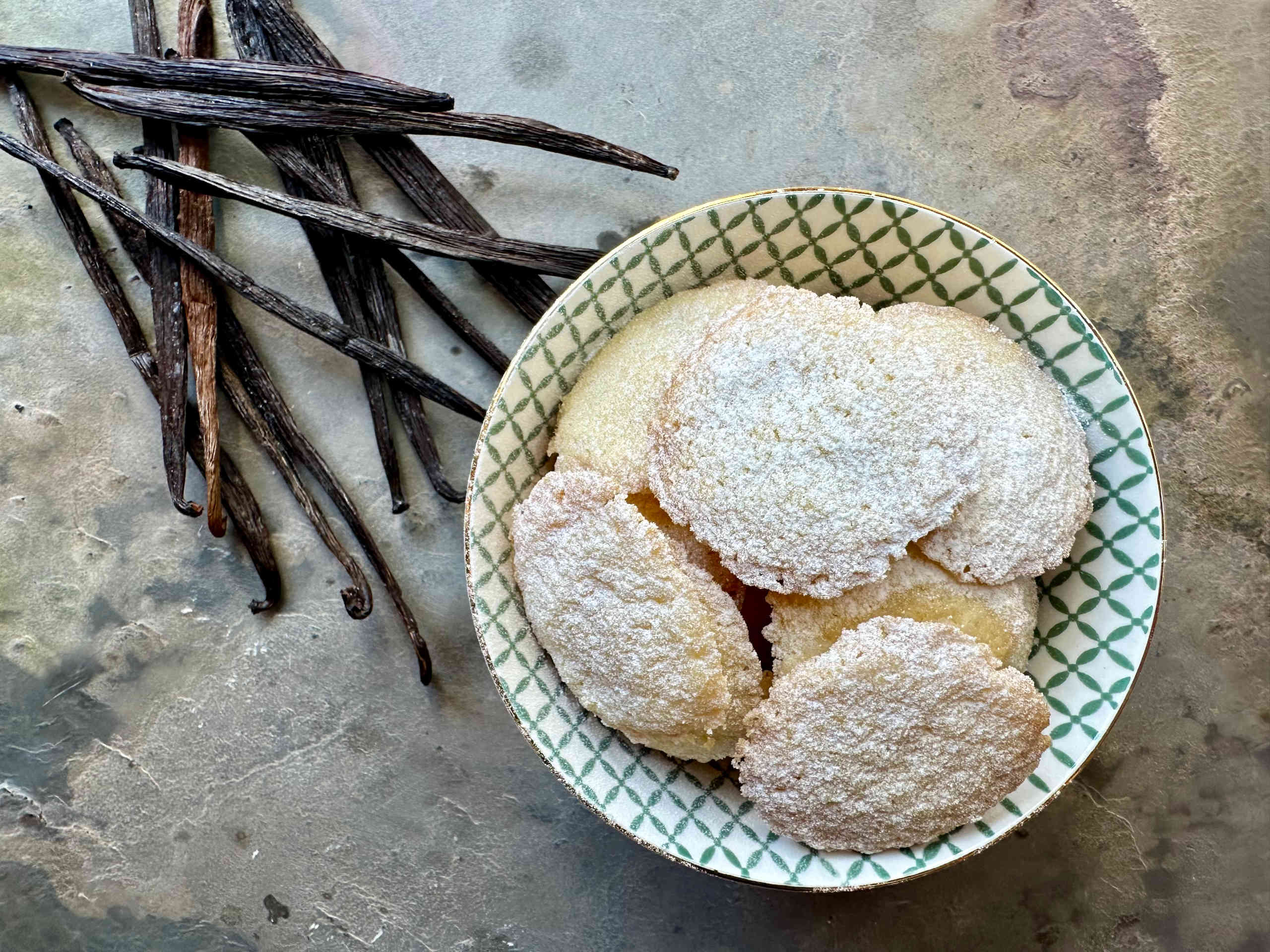 Delicate pudding cookies