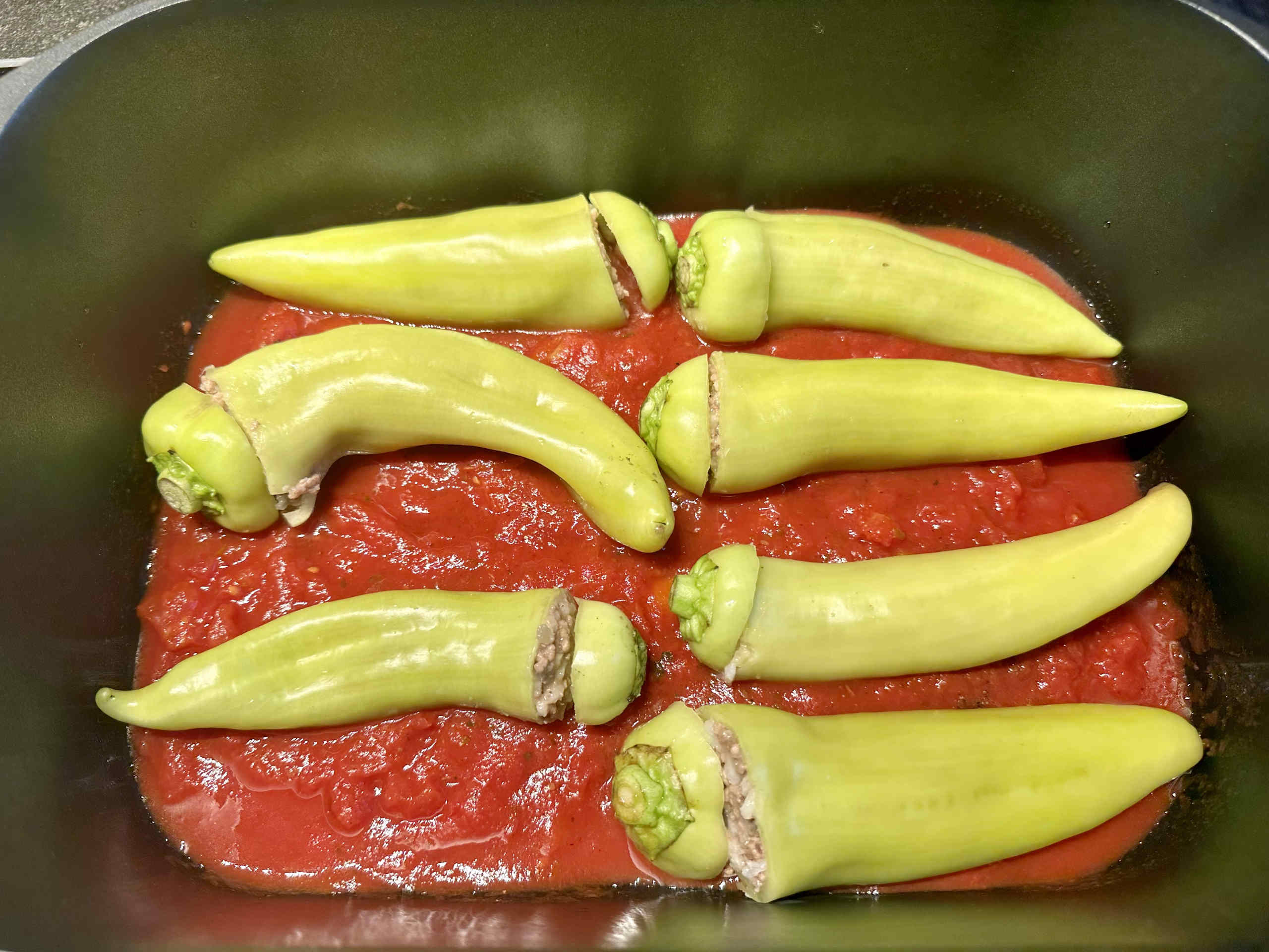 Gefüllte Paprika